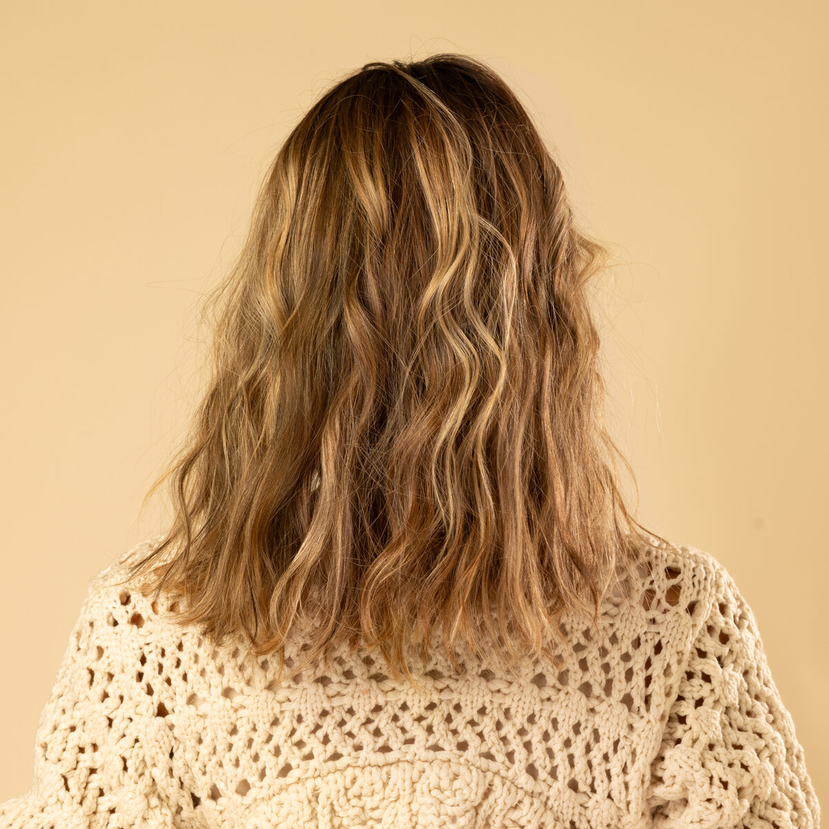 Image de Perruque en cheveux naturel vierge - Mi-longue 20 cm - blonde