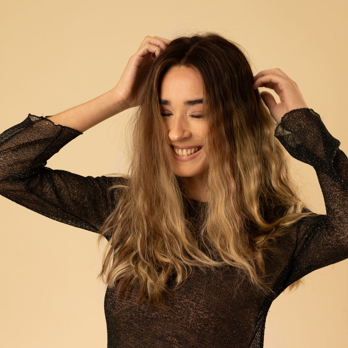 Image de Perruque en cheveux naturel vierge - Longue 30 cm - Chatain