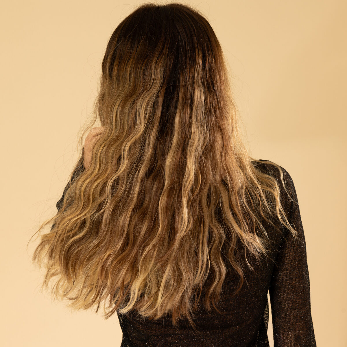 Image de Perruque en cheveux naturel vierge - Longue 30 cm - Chatain
