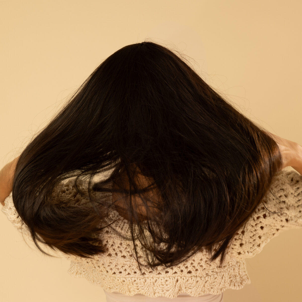 Image de Demi perruque - Brun foncé