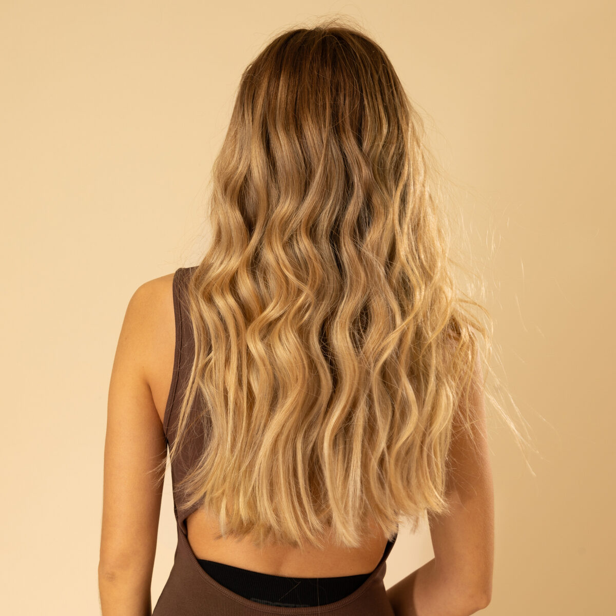 Image de Perruque en cheveux naturel vierge - Longue 40 cm - blonde